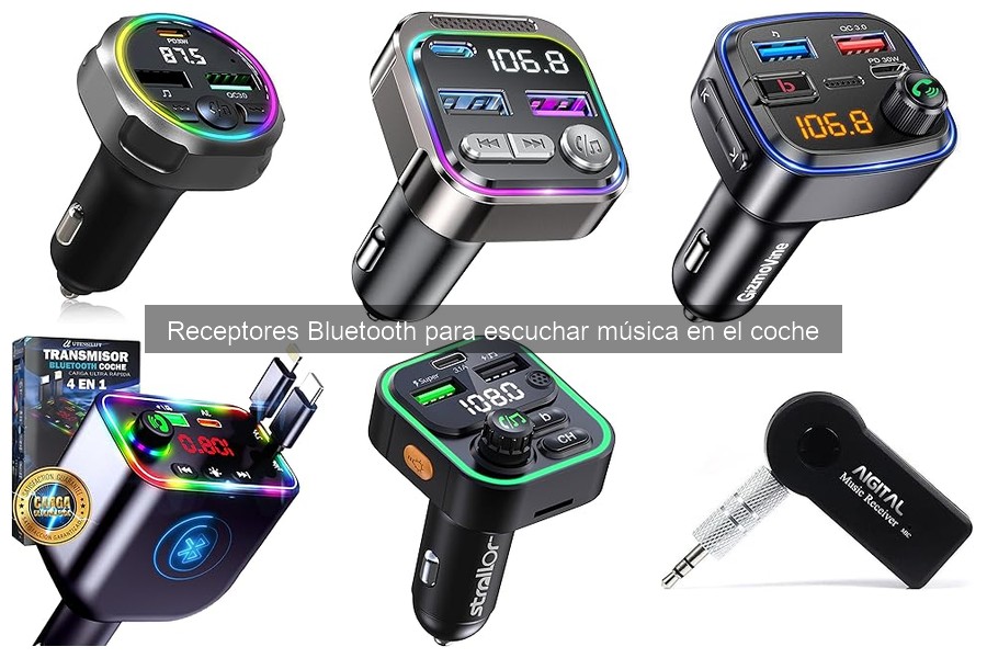 Problemas comunes al usar receptores Bluetooth en el coche