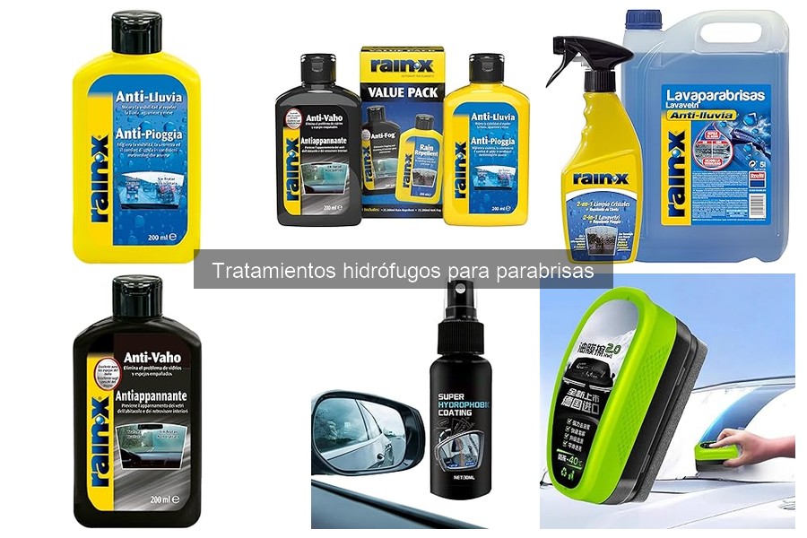 Problemas Comunes al Usar Tratamientos Hidrófugos para Parabrisas