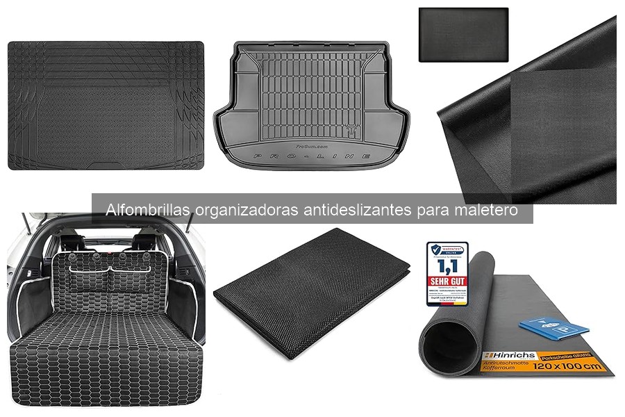Problemas comunes con alfombrillas antideslizantes para maletero