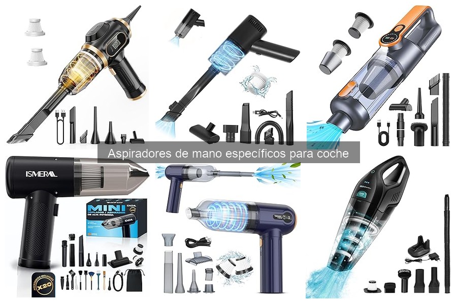 Problemas comunes con aspiradores de mano para coche y soluciones