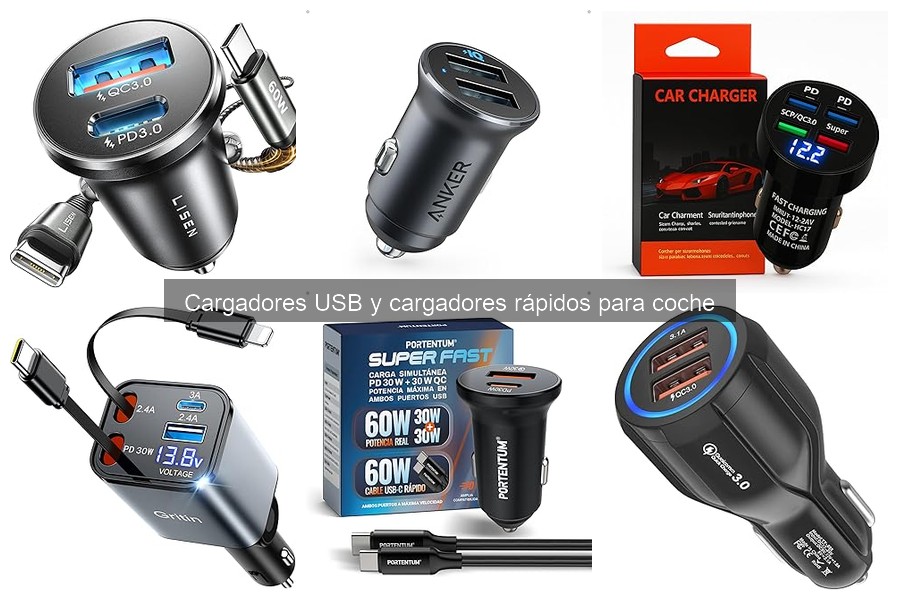 Problemas comunes con cargadores USB de coche y soluciones