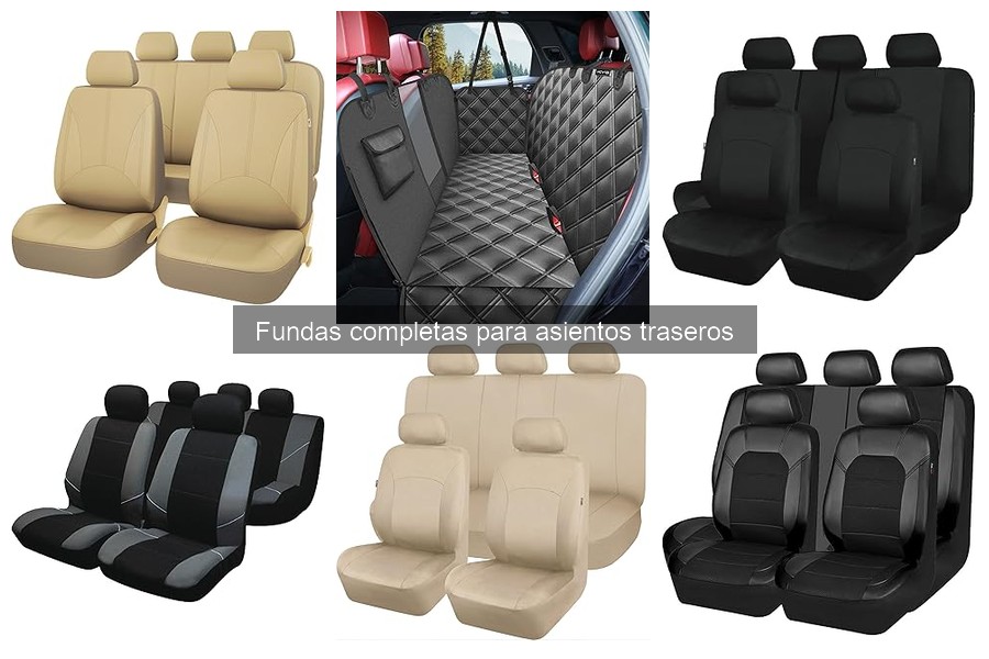 Problemas comunes con fundas completas para asientos traseros