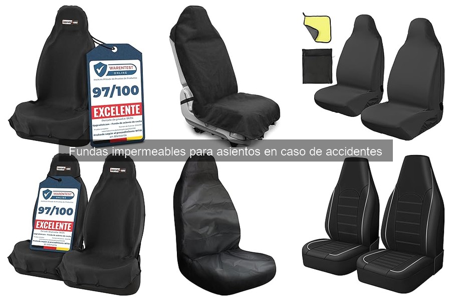 Problemas comunes con fundas impermeables para asientos de coche
