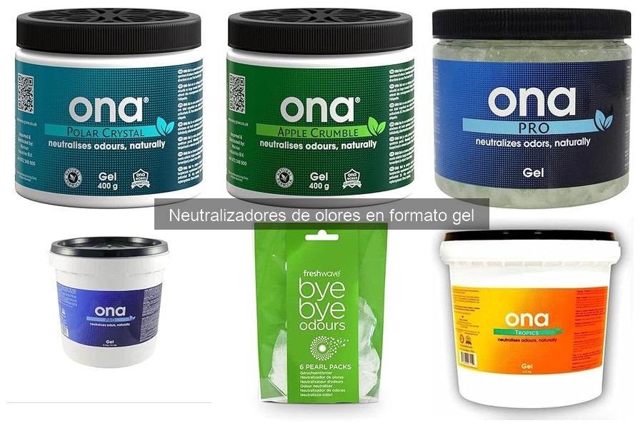 Problemas comunes con geles neutralizadores de olores y soluciones