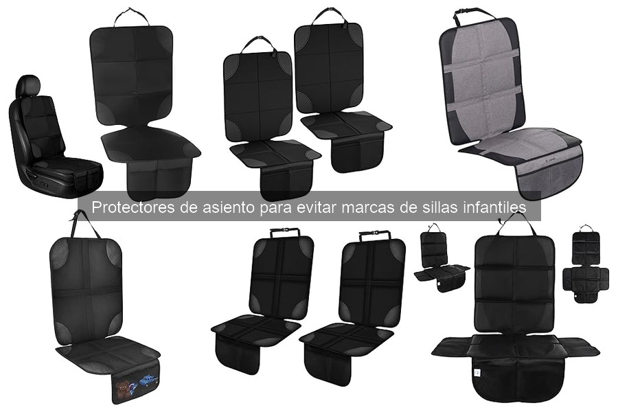 Problemas comunes con protectores de asiento infantil y soluciones