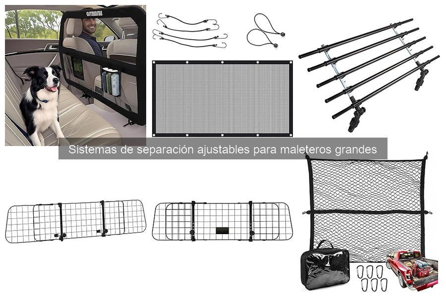 Problemas comunes con sistemas de separación para maleteros