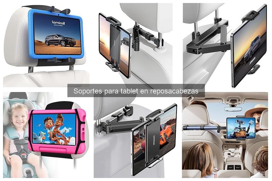 ** Problemas comunes con soportes para tablet en reposacabezas