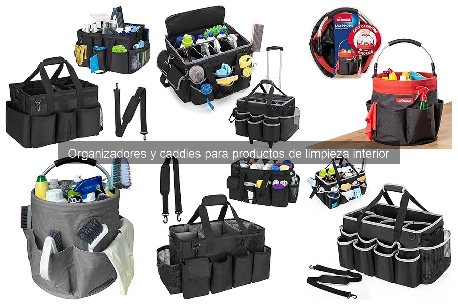 Productos Esenciales para tu Organizador de Limpieza Interior