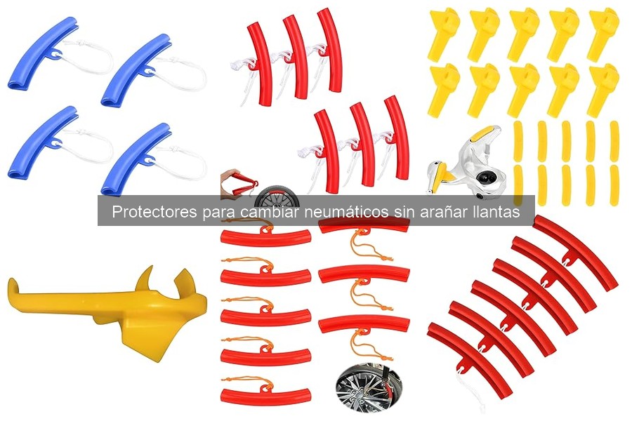 Protectores para Cambiar Neumáticos sin Arañar Llantas