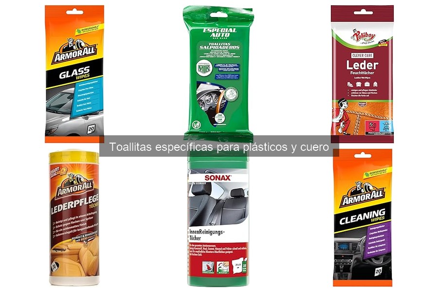 Pruebas de Toallitas para Plásticos y Cuero: ¿Cuáles Funcionan?
