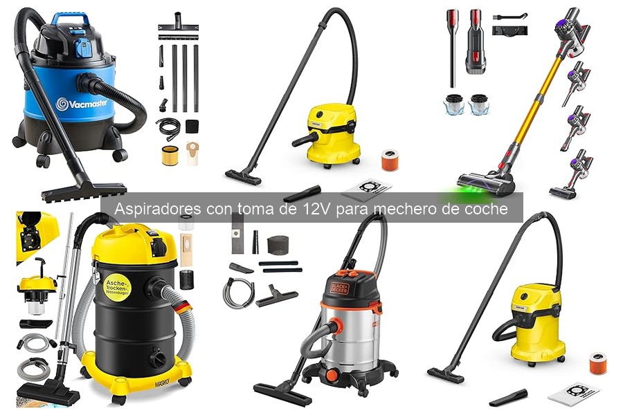 ¿Qué es un aspirador de 12V para mechero de coche?