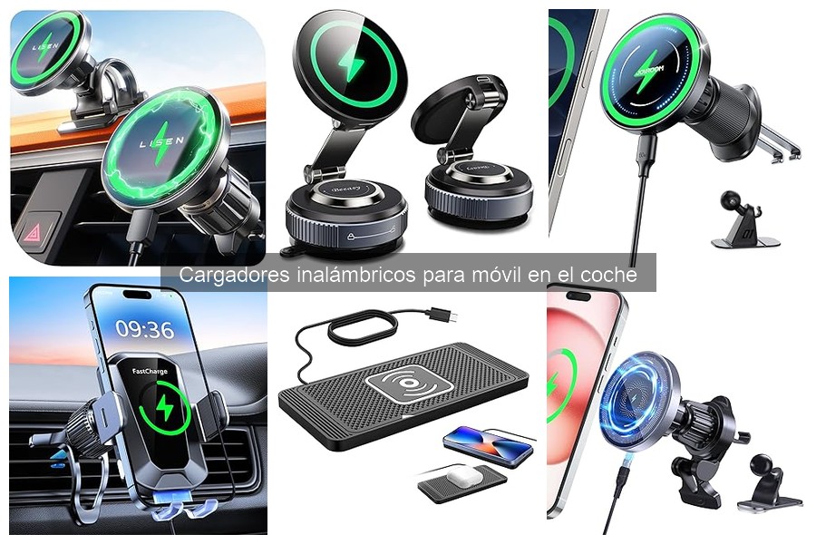 ¿Qué es un cargador inalámbrico para coche? Características esenciales