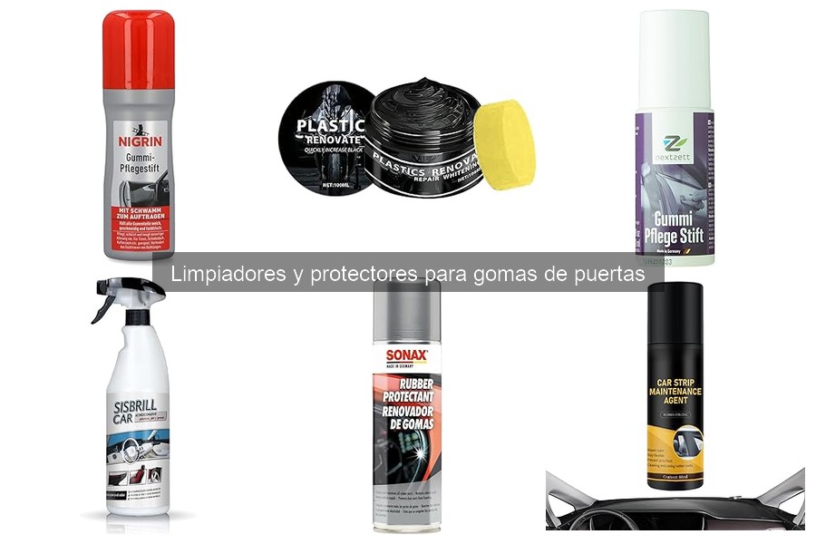 ¿Qué es un limpiador para gomas de puertas? Guía completa