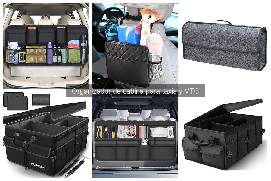 ¿Qué es un organizador de cabina para taxis y VTC?