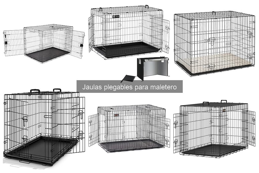 ¿Qué es una jaula plegable para maletero? Guía y características