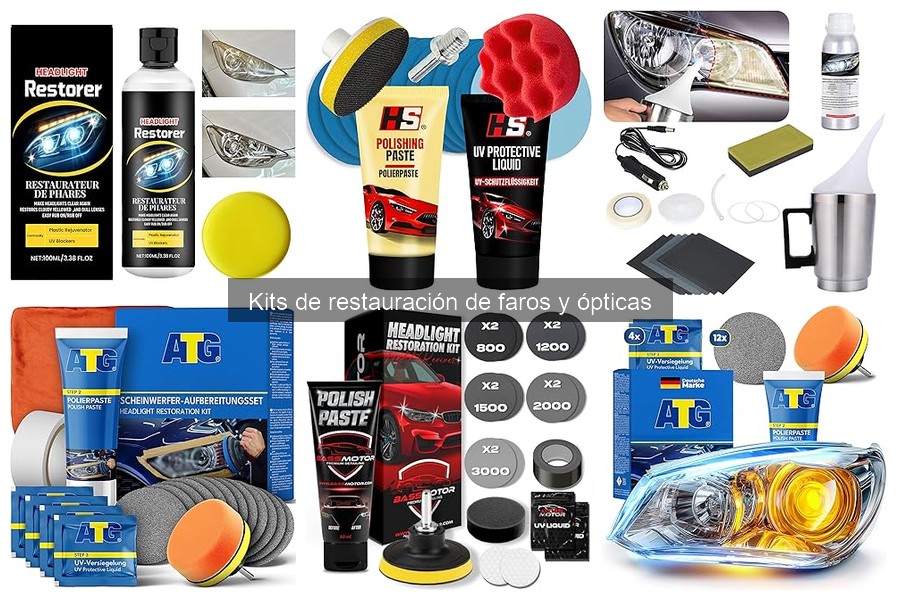 ** ¿Qué hacer si el kit de restauración de faros no funciona?
