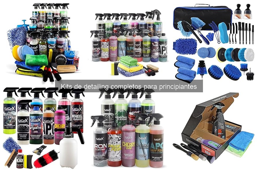 ¿Qué incluir en un kit de detailing personalizado para tu coche?