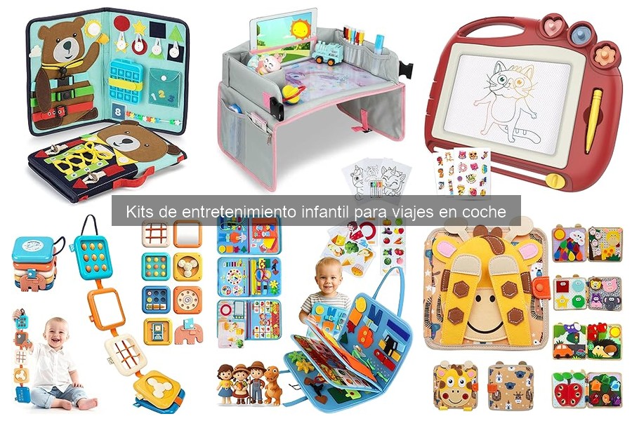 ¿Qué incluir en un kit de entretenimiento para viajes en coche?