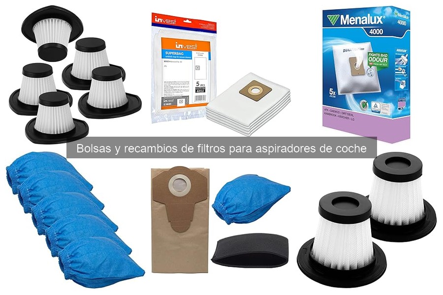 ** ¿Qué son las bolsas y filtros para aspiradores de coche?