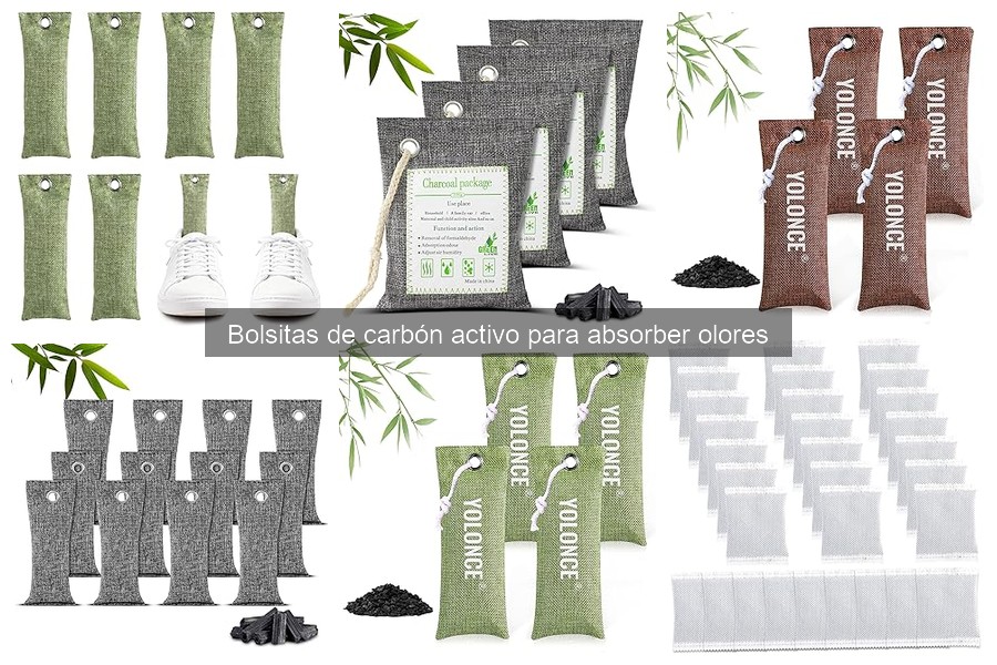 Qué son las bolsitas de carbón activo y cómo funcionan