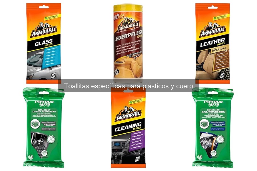 ¿Qué son las toallitas para plásticos y cuero? Guía completa