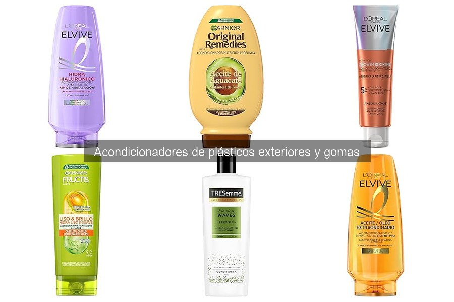 ¿Qué son los acondicionadores de plásticos y gomas?