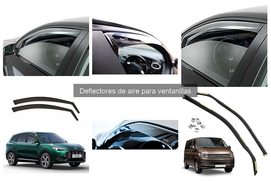 ¿Qué son los deflectores de aire para ventanillas?