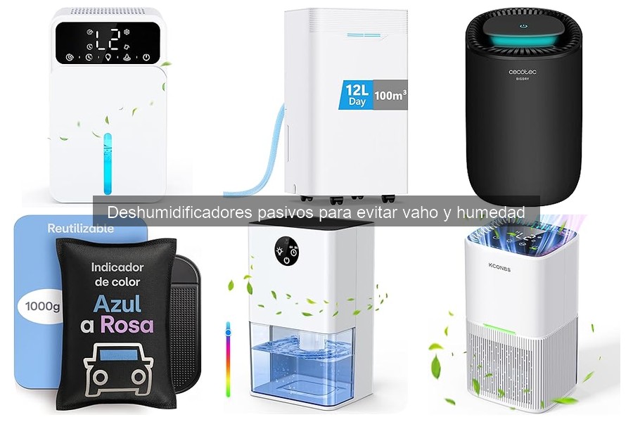 ¿Qué son los deshumidificadores pasivos? Guía y usos