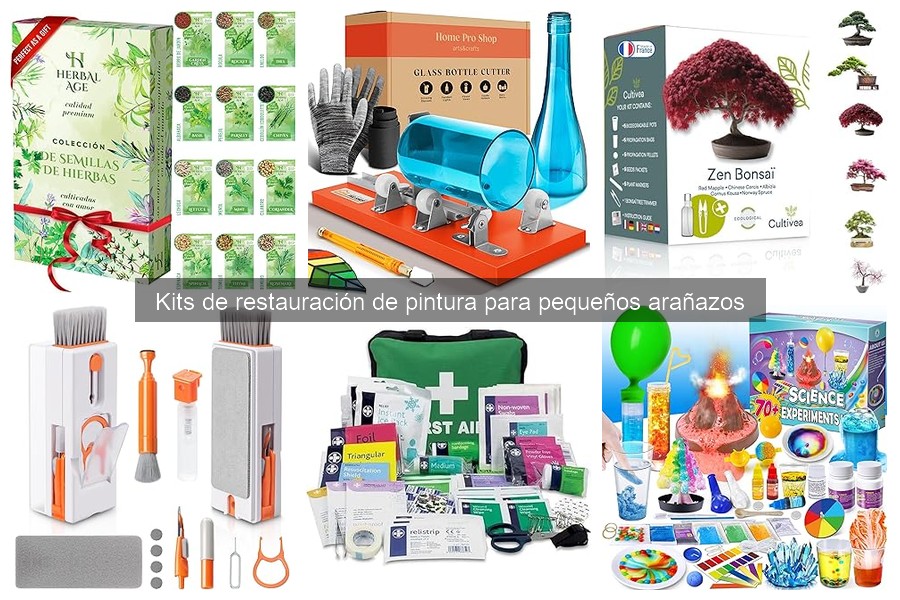 ¿Qué son los kits de restauración de pintura para arañazos?