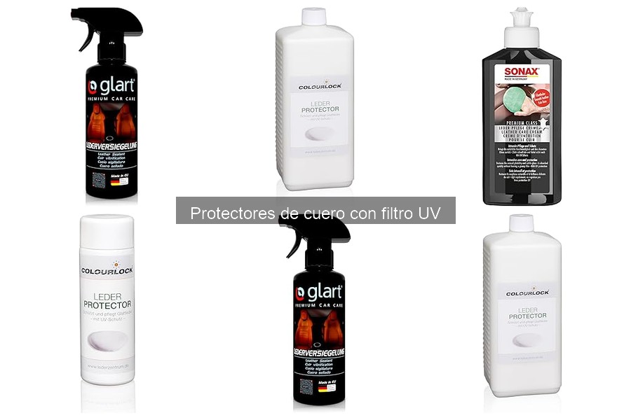 ¿Qué son los protectores de cuero con filtro UV?