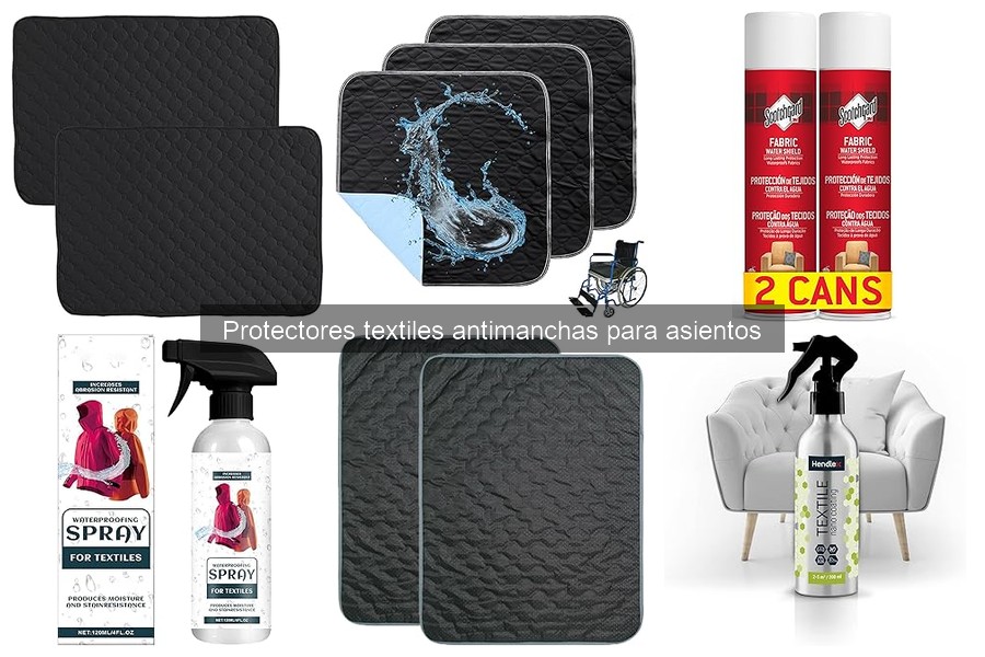 Qué son los protectores textiles antimanchas para asientos