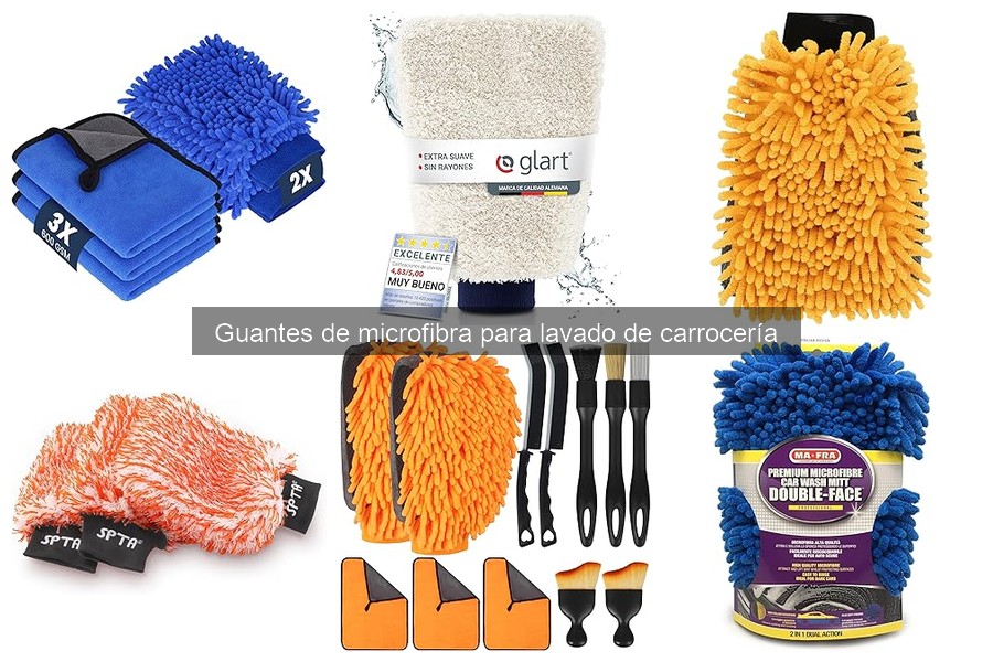 ¿Qué talla de guantes de microfibra necesitas para lavar tu coche?