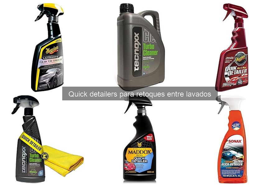 Quick Detailers: ¿Son adecuados para coches nuevos?