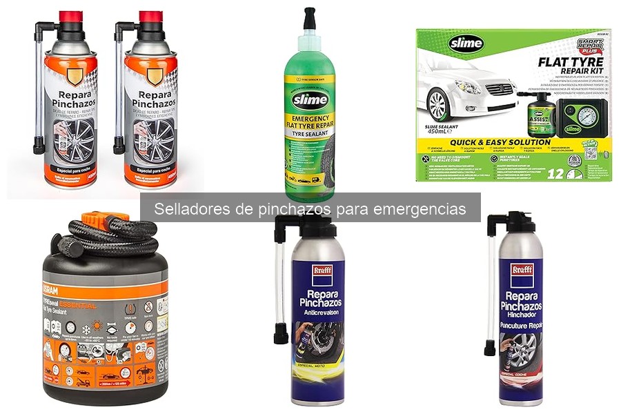 Selladores de Pinchazos: ¿Sirven para Neumáticos de Emergencia?