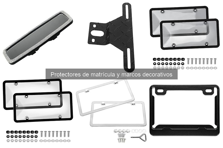 Soluciona Problemas Comunes con Protectores de Matrícula
