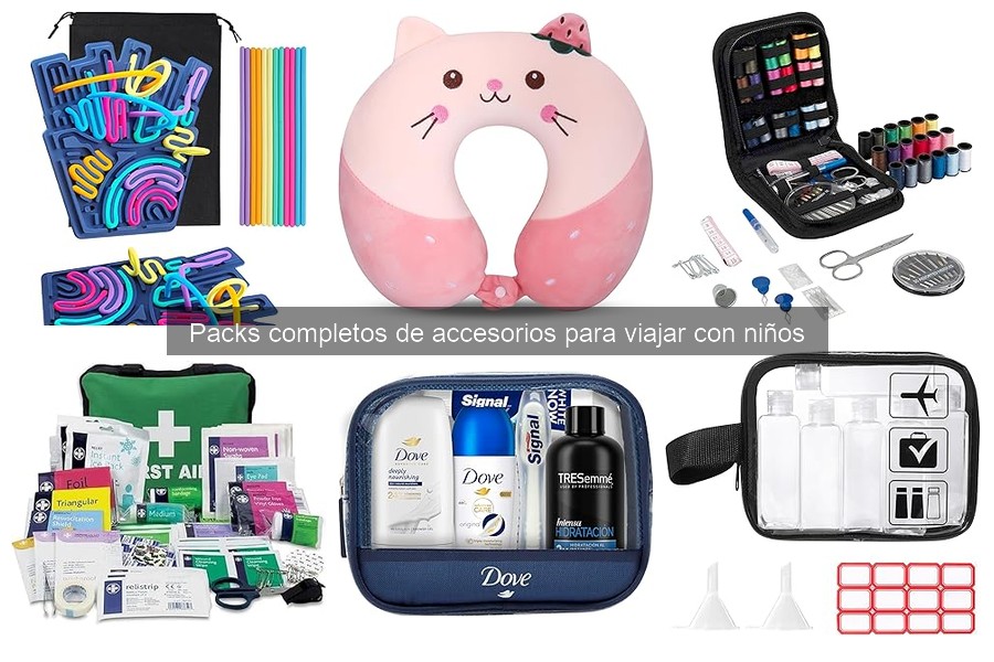 Soluciones si el pack de accesorios para viajar no es adecuado