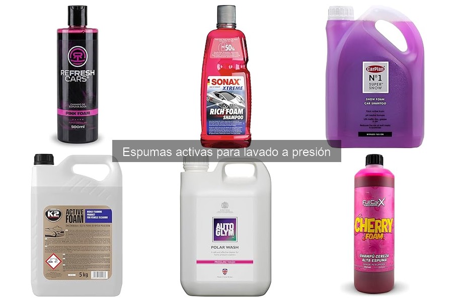 Testimonios reales sobre espumas activas para lavado a presión