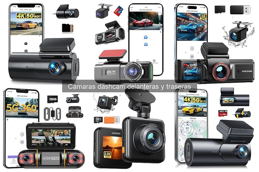 Tipos de Cámaras Dashcam: Delanteras, Traseras o Ambas