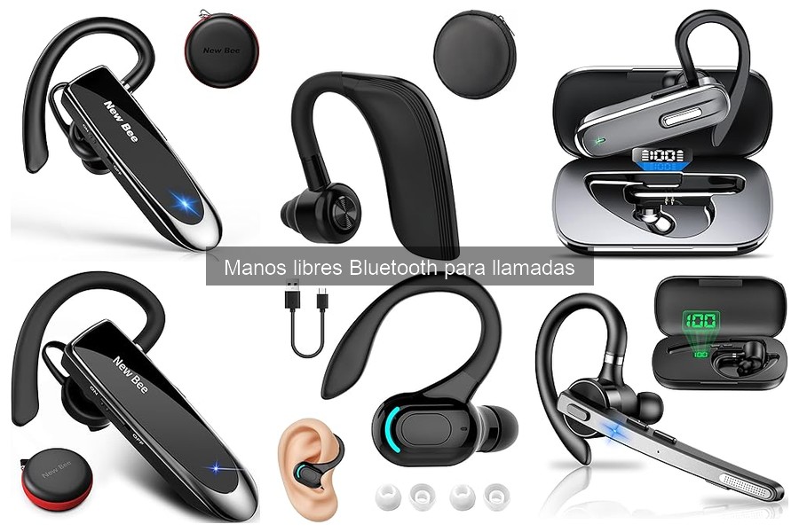 Tipos de manos libres Bluetooth para coche: Guía completa