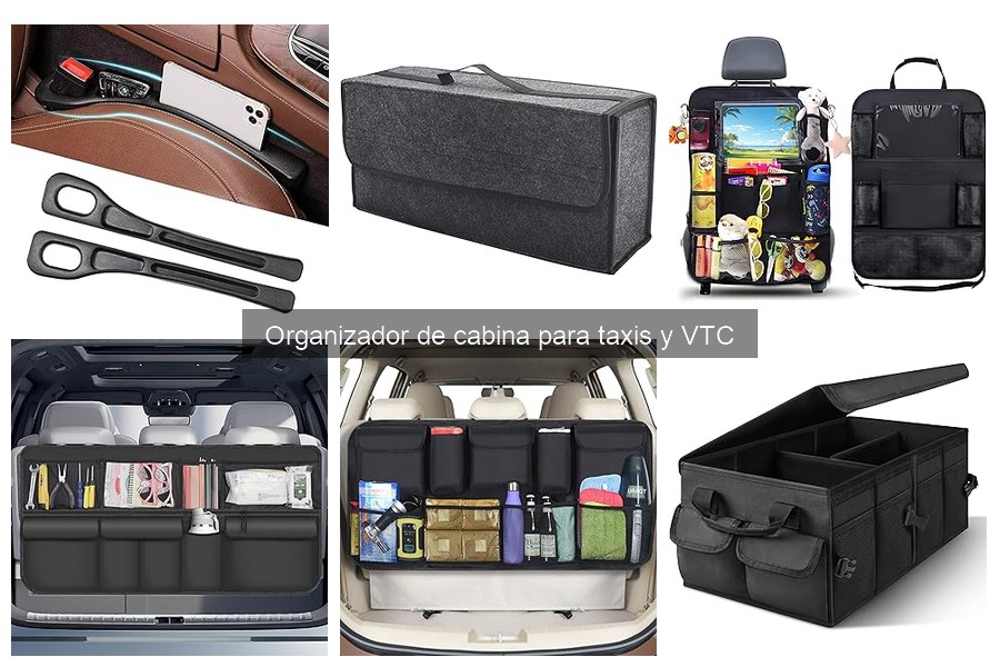 Tipos de Organizadores de Cabina para Taxis y VTC