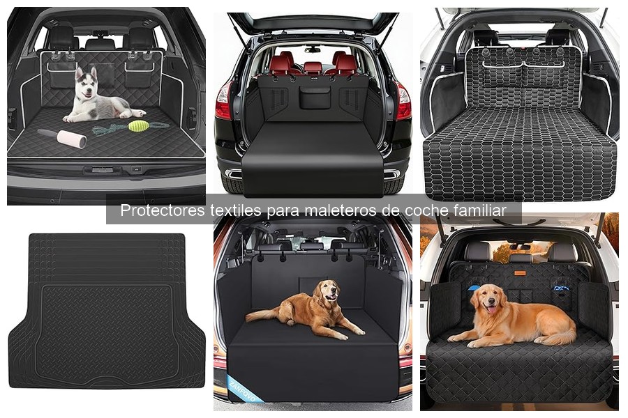 Tipos de protectores textiles para maleteros de coche