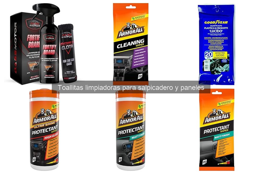 Toallitas Limpiadoras para Salpicadero: Qué Son y Cómo Usarlas