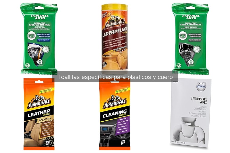 Toallitas para plásticos y cuero: ¿son seguras para tu coche?