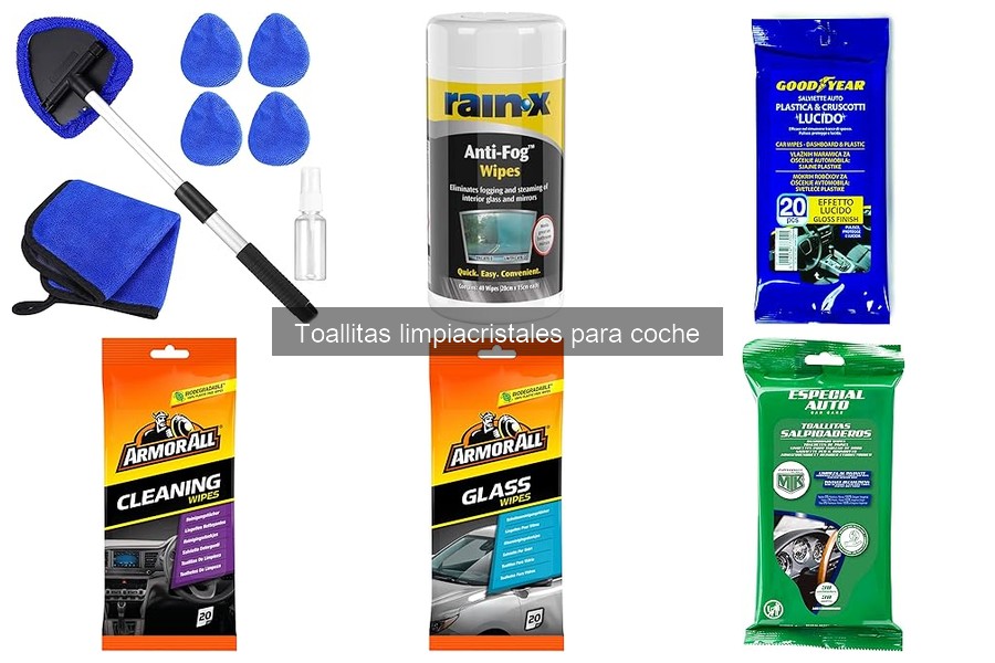 Todo sobre las toallitas limpiacristales para coche