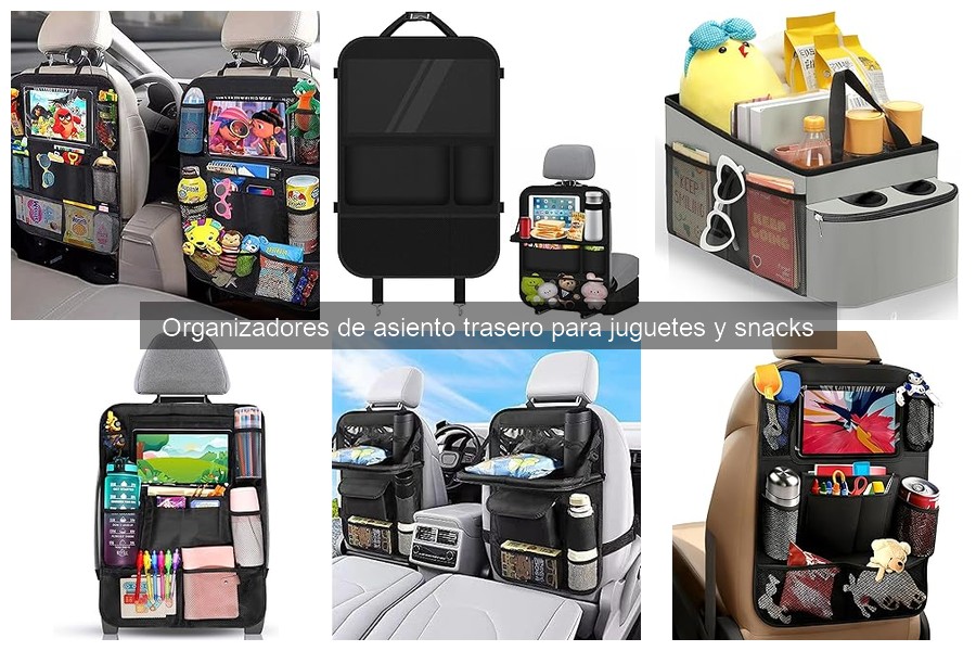 Todo sobre organizadores de asiento trasero para coches
