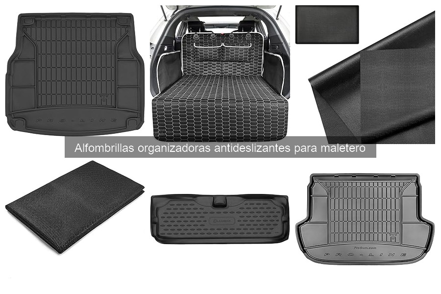 Uso Efectivo de Alfombrillas Antideslizantes para Maletero