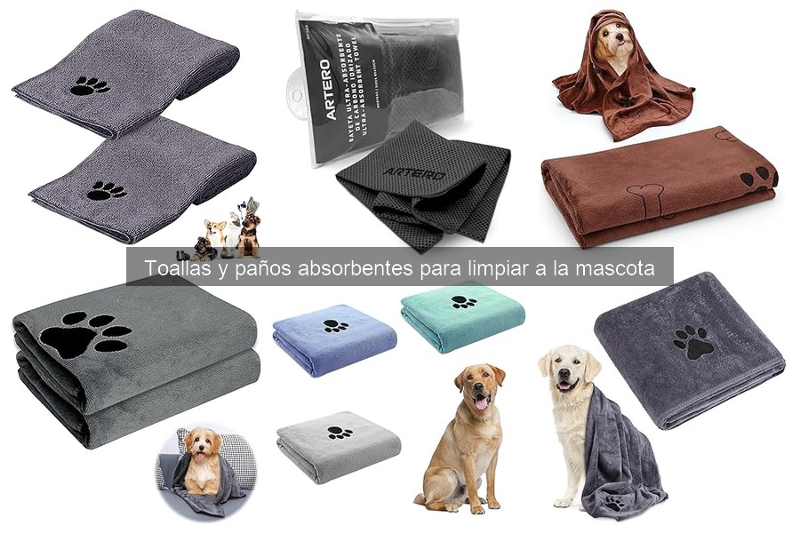 Usos Alternativos de Toallas y Paños Absorbentes para Mascotas