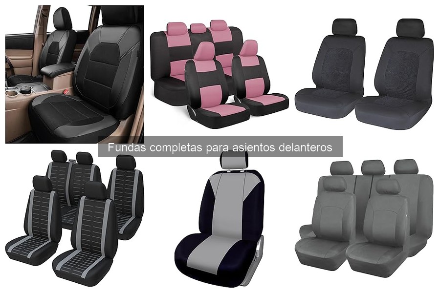 Ventajas de las fundas completas para asientos delanteros