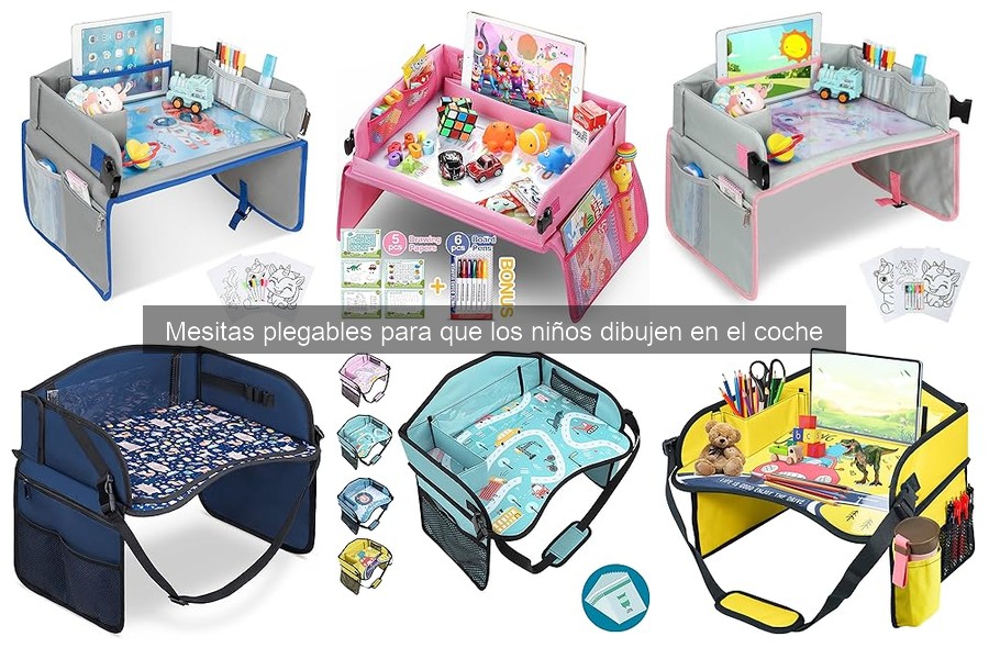 Ventajas de las mesitas plegables para niños en el coche