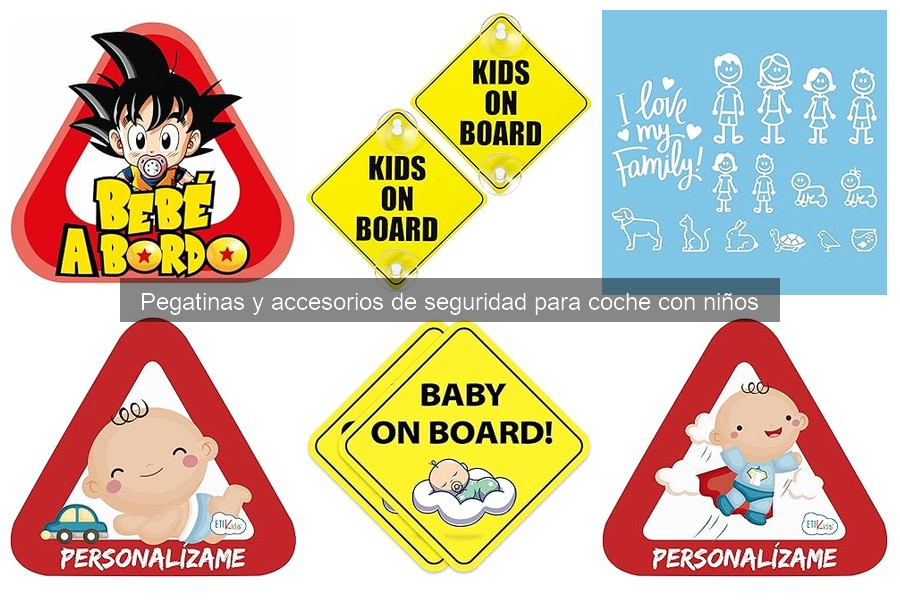 Ventajas de las pegatinas de seguridad para coches con niños
